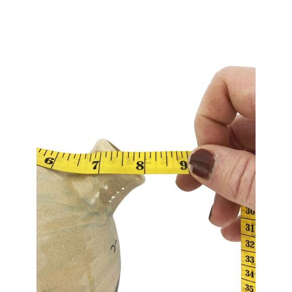 1980s WCL Stoneware Pottery Lighthouse Jug Pitcher - Picture 9 of 10